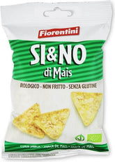 Chips de maíz pirámide con sal marina sin gluten BIO 20 g - FIORENTINI
